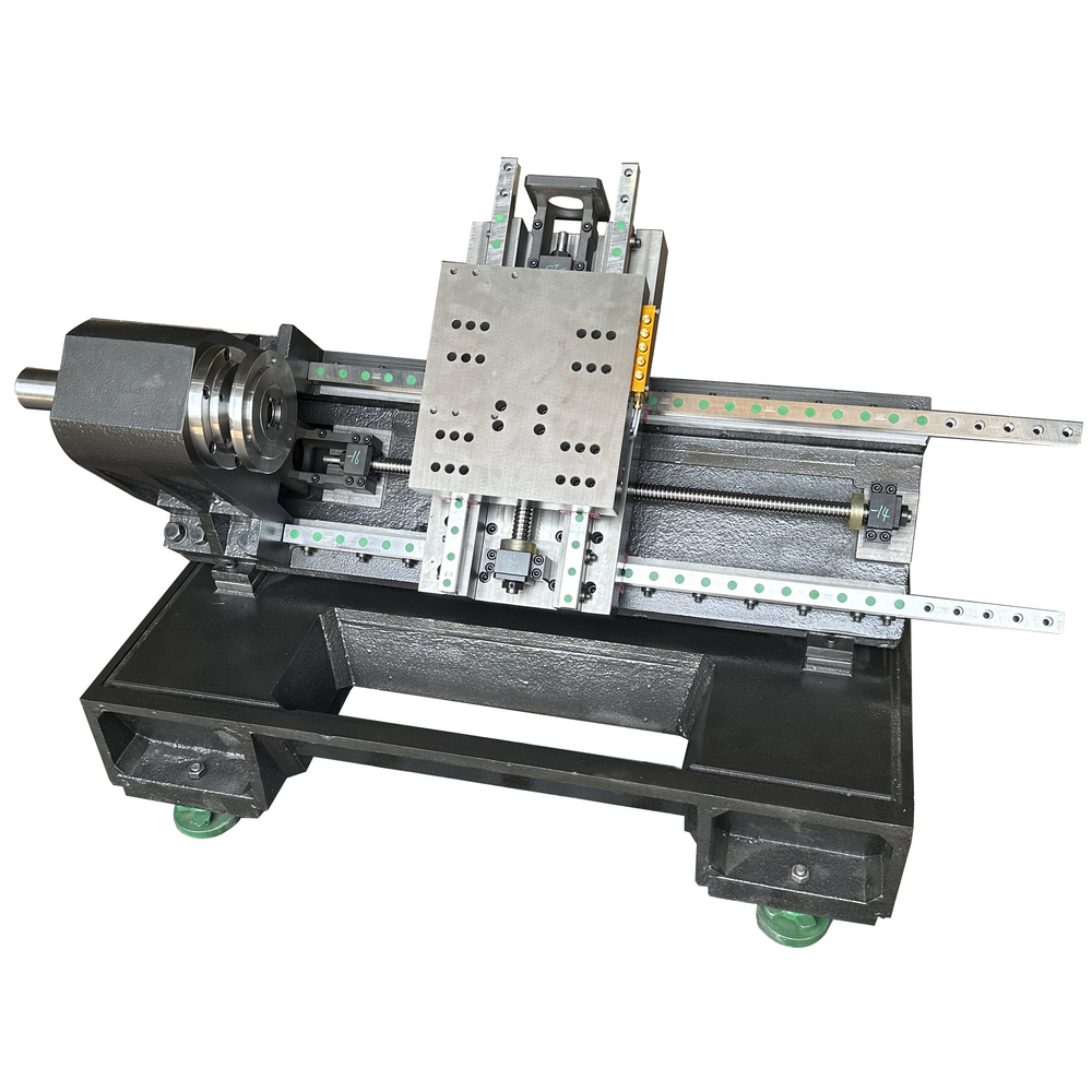 Frame machine Small  Cnc lathe Machine Casting Iron Steel Frame Slant Diy Homemade Hot Sale Metal Tool Kits facotry price