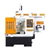 ck46 cnc lathe machine slant bed with robot loader